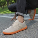 Wide-fit sports shoes woven with lightweight, breathable Flying technology