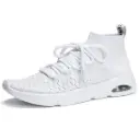 Men’s athletic shoes featuring breathable mesh and sleek ankle support