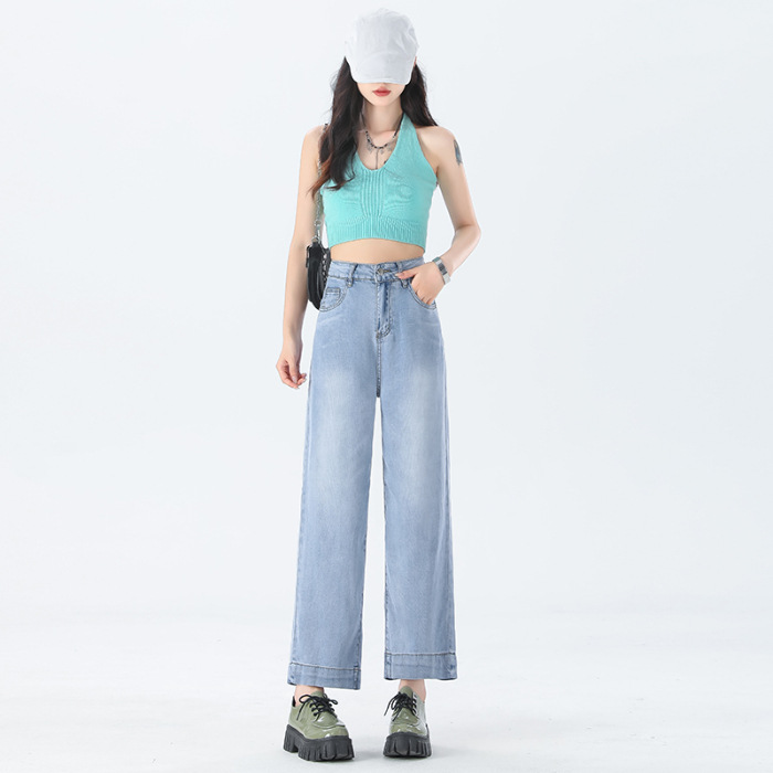 Lyocell Jeans Women's Summer Thin