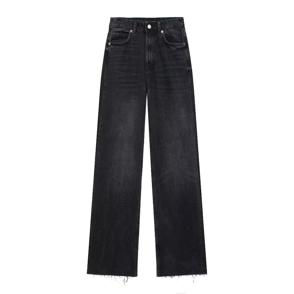 Maillard High Waist Loose Wide Legs Jeans