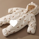 Baby Jumpsuit Cotton-padded Jacket Thickened Cotton Padded Coat