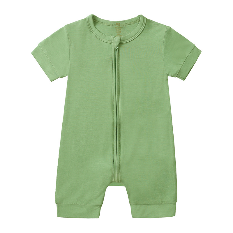 Baby Jumpsuit Bamboo Fiber Short Sleeved Kazakhstan