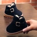 Unisex Soft-Soled Short Boots – Warm, Thick Velvet, Waterproof & Non-Slip 