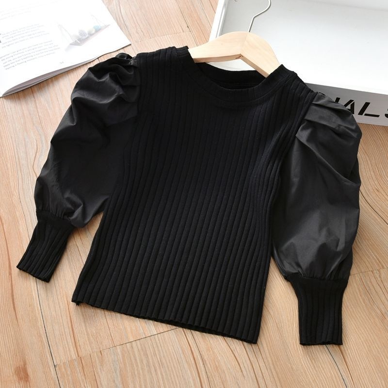 Girls Western Style Long Sleeved T Shirt 