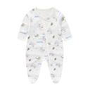 Minimalist And Creative Pure Cotton Newborn Jumpsuit