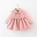 A stylish Western design dress for girls, perfect for spring and autumn seasons 