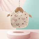 Baby Bib Pure Cotton Beanie Velvet Saliva Towel