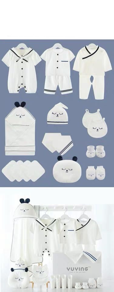 An elegant and charming set for newborns 