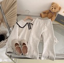 Girls' Fashion Casual Two-piece Suit