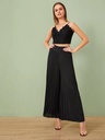 Pleated wide-leg pants