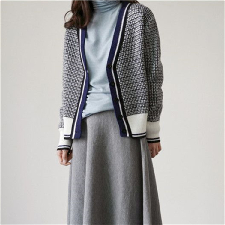 Women's outer sweater sweater cardigan jacket