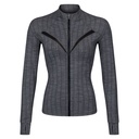 Slim Fit Zipper Stand Collar Exercise Yoga Suit Jacket