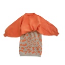 Girls Western Style Net Red Suit Skirt Autumn Clothes
