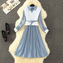 Autumn And Winter Dress Women's Two Piece Suit
