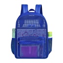 High Load-bearing Mesh Backpack Transparent And Simple