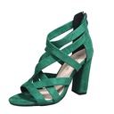 Large Size Thick Heel Women's Sandals