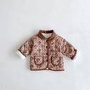Flowers Pattern Long Sleeve Jacket