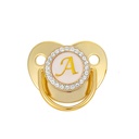 Baby Gold 26 Letter Soothing Pacifier
