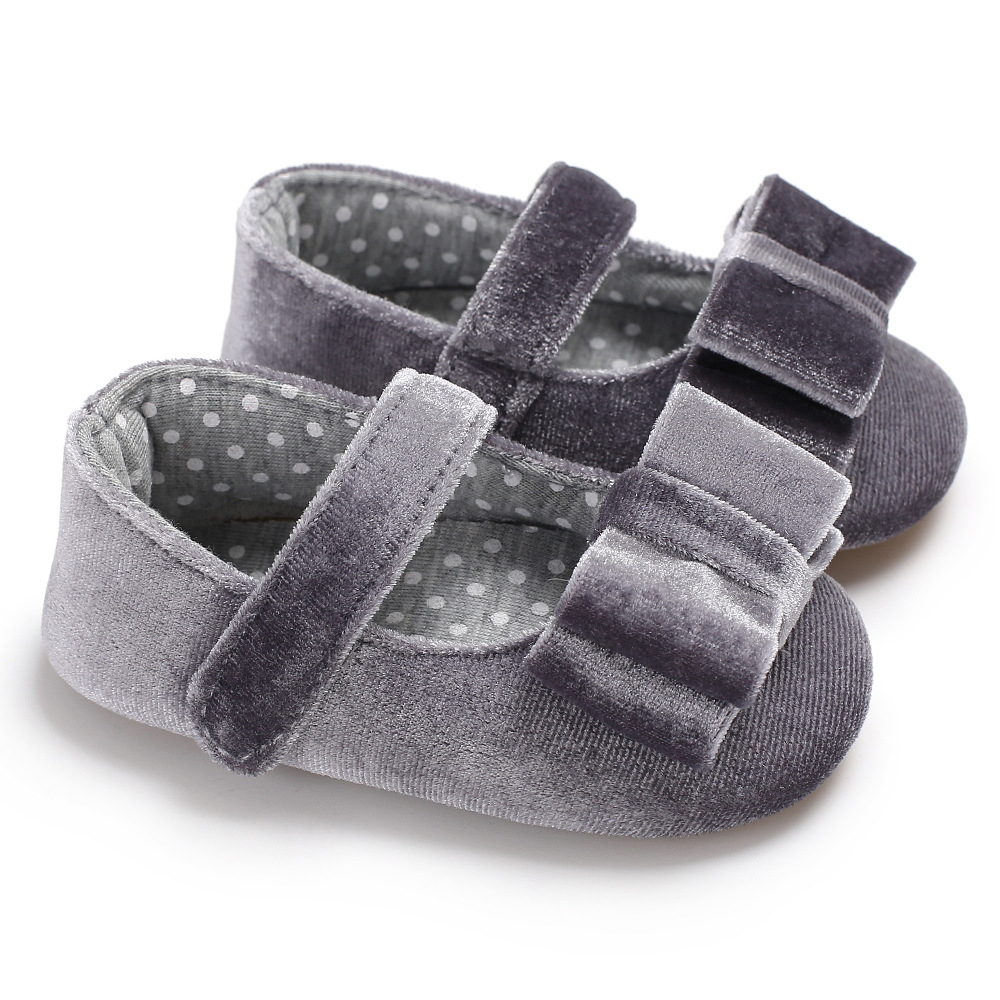 Baby Rubber Sole Princess Toddler Shoes