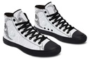 Printed Couple High-top Canvas Shoes