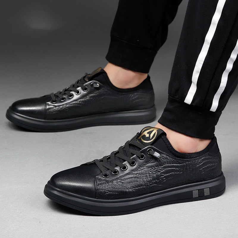Men's Casual Leather Business Fashion Soft Surface