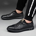 Men's Casual Leather Business Fashion Soft Surface