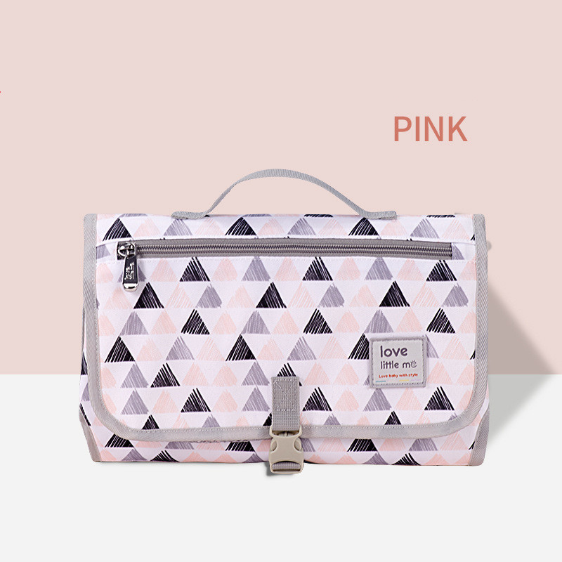 Waterproof And Washable Portable Diaper Storage Bag