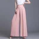 Ladies Loose Slim Culottes Chiffon Wide-Leg Pants