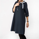 European And American Long-Sleeved Round-Neck Cape Jacket