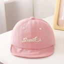 Embroidered Letter Baby Cotton Hat