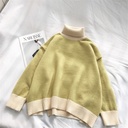 Wear A Turtleneck Sweater In Winter Women Are Loose And Lazy Korean Students Outside