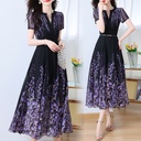 European And American Women's Clothing Chiffon Dress Summer