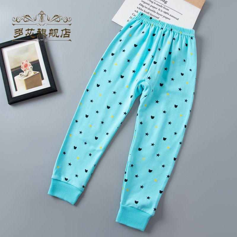 Children'S Cotton Autumn Pants 2 Cotton Wool Pants 3 Single Pants 4 Line Pants 5 Dozen Pants 6 Underwear 7 Pajamas 8 Spring And Boys And Girls