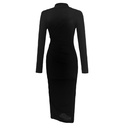 Turtleneck Long Sleeve Base Dress