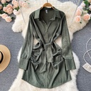 Women's Long-sleeved Shirt Design Sense Niche Bandage