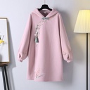 Dress Female Autumn And Winter Style Hanfu Qipao Improved Embroidery Tang Suit