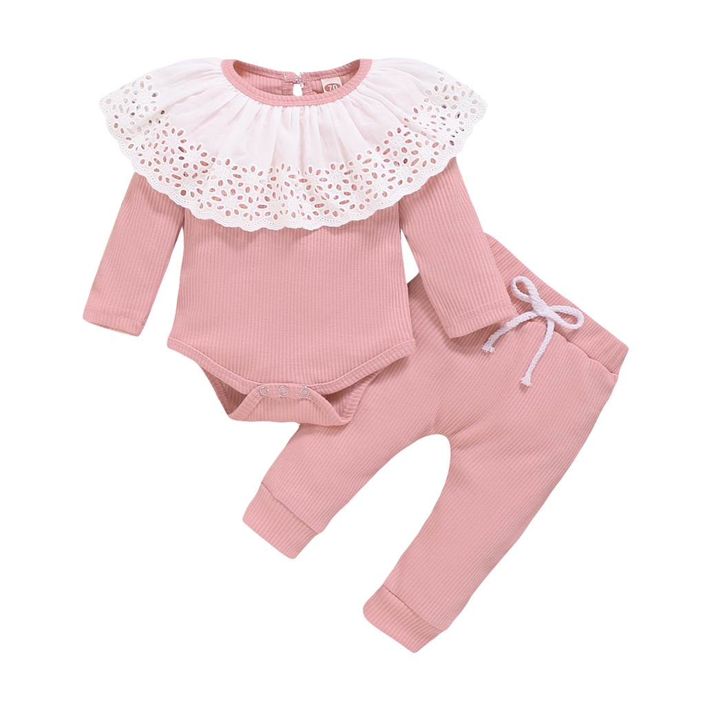 Solid color pit strip romper suit