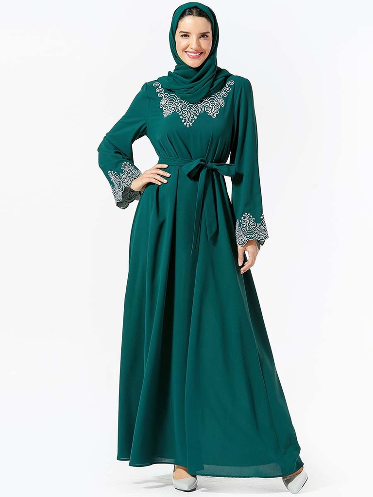 Long Skirt Embroidered Tall Middle Eastern Robe