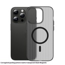 Magnetic Corrugated Frosted Grating Phone Case