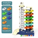 Parking Lot Of Children's Puzzle Car Building