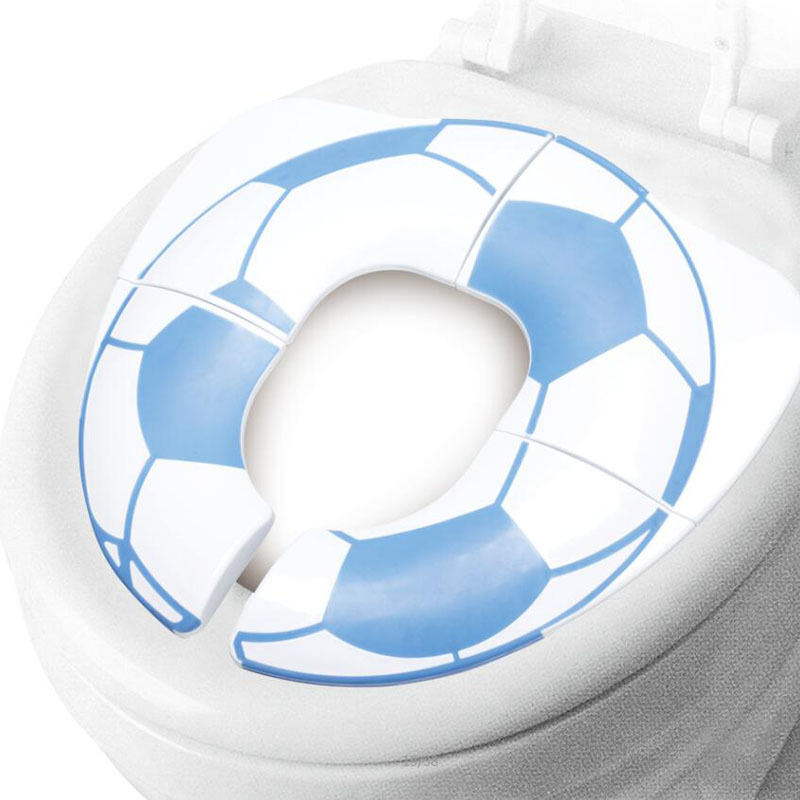 New Children's Toilet Football Foldable Travel Portable