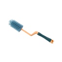 Rotating Silicone Baby Pacifier Bottle Brush