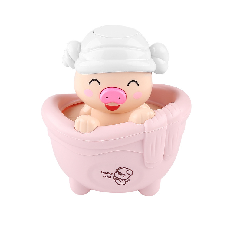 Children Playing In The Water Toy Bathroom Shower Piggy Shower Water