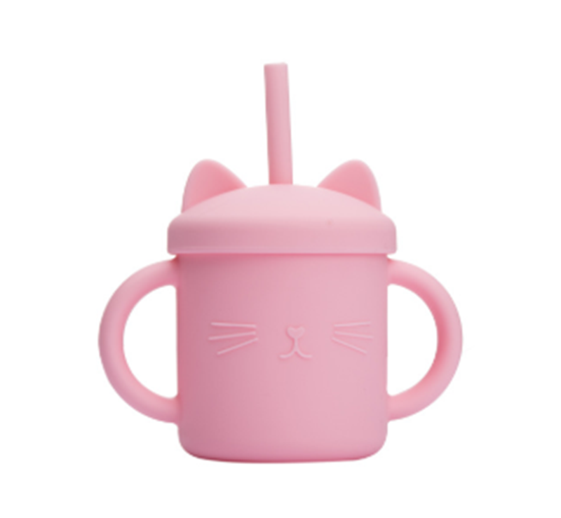 Direct-drinking Baby Drinking Cup With Straw