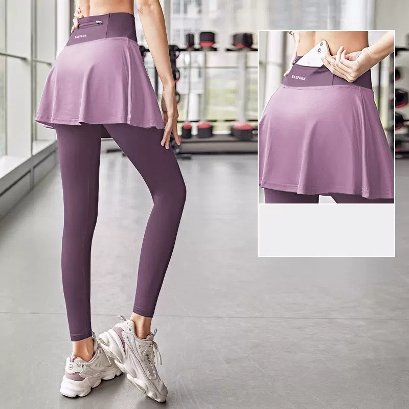 Women's Fashion Simple High Waist Hip Lifting Stretch Tight Sports Running Pants