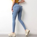 High Waist Show Hip Yoga Pants Running Tight Exercise