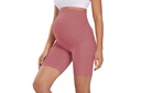 Short Athletic Shorts for Yoga and Fitness, Designed for Pregnant Women