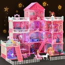 Play House Doll Set Simulation Villa Toy