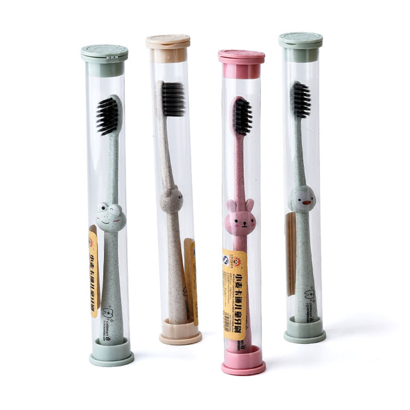 Wheat stalk cartoon toothbrush