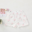 شورت صيفي للأطفال الأولاد والبنات بتصميم مطبوع